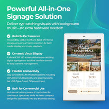 Load image into Gallery viewer, OptiKiosk 10 - All-in-One Digital Signage Kiosk