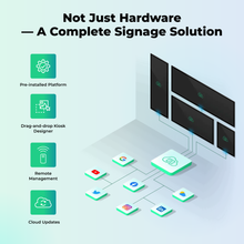 Load image into Gallery viewer, OptiKiosk 32 - 32” Touchscreen Digital Signage Kiosk with OptiSigns Software (Wall Mount &amp; Stand Variants)
