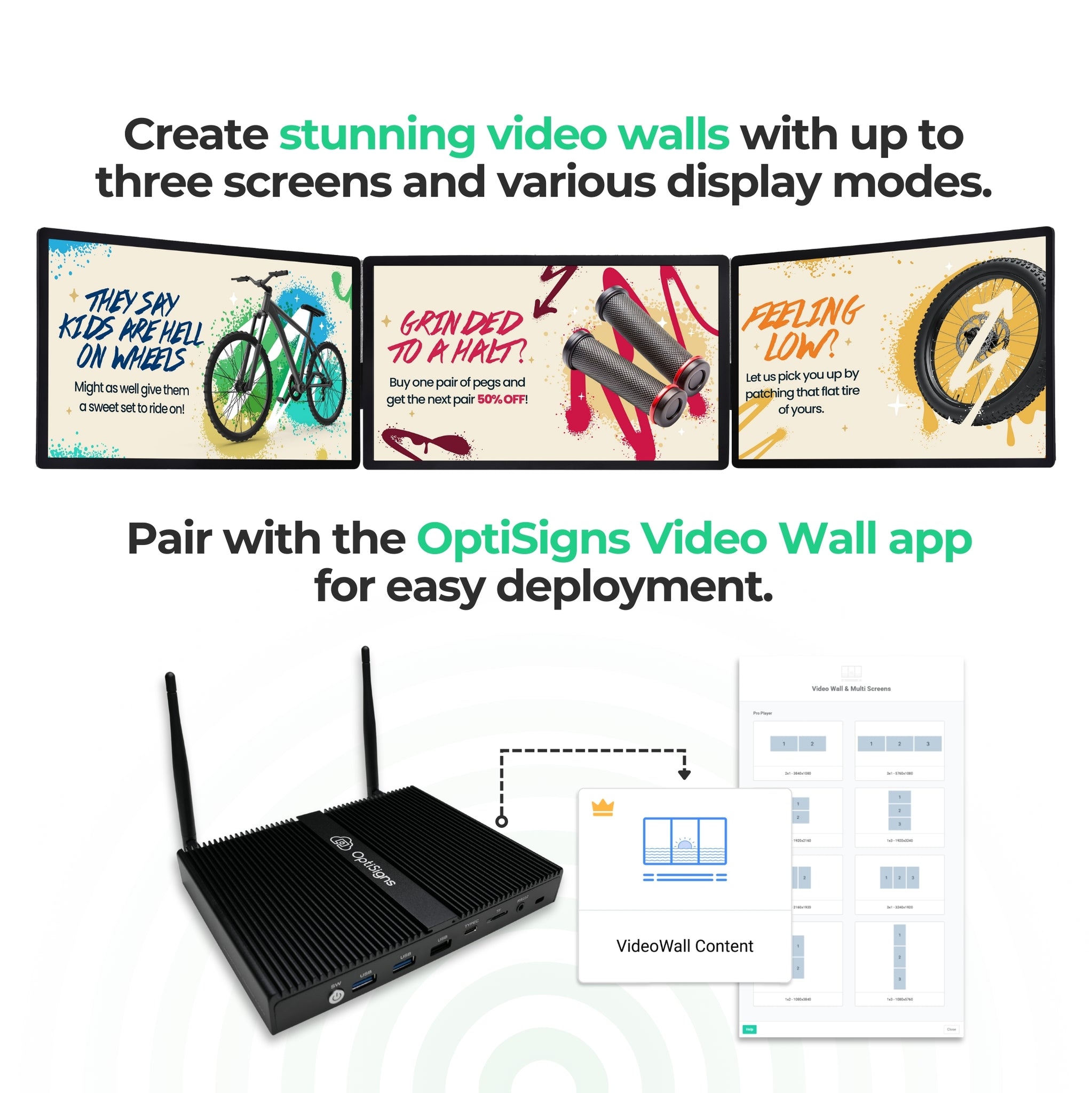 Pro Signage OptiSigns Pro Signage Player